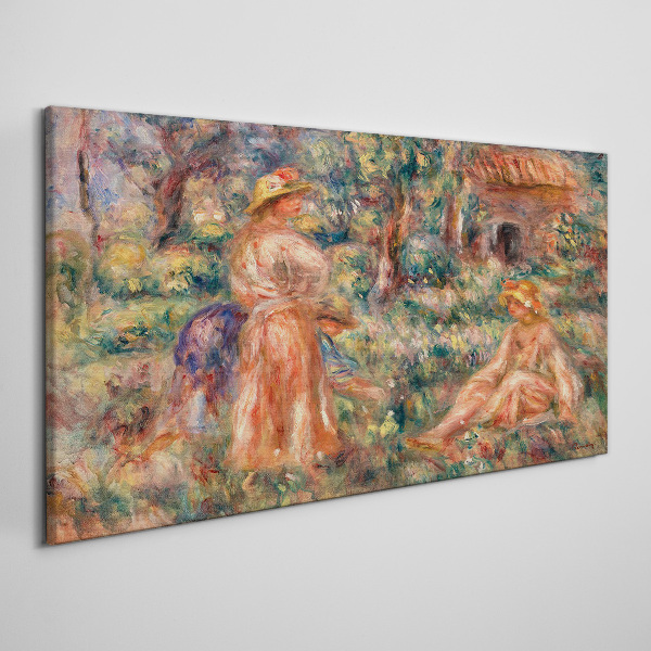 Tablou canvas După-amiaza de vară în grădină
