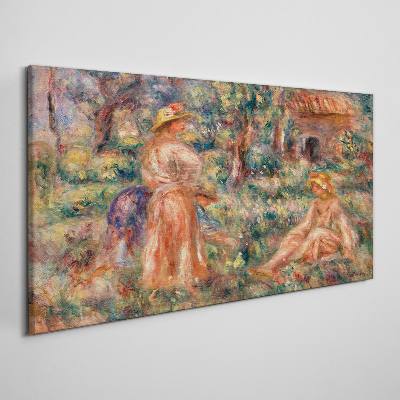 Tablou canvas După-amiaza de vară în grădină