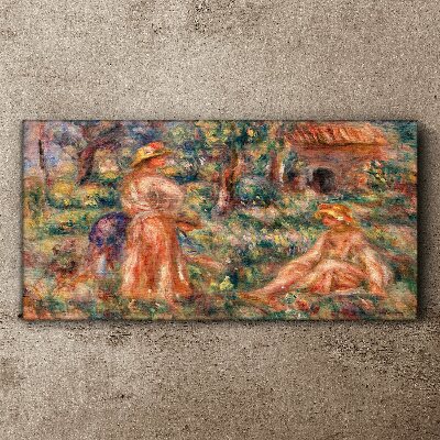 Tablou canvas După-amiaza de vară în grădină