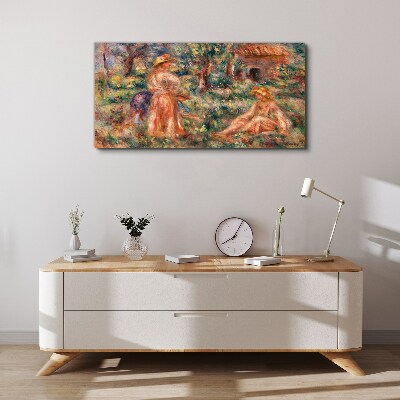 Tablou canvas După-amiaza de vară în grădină