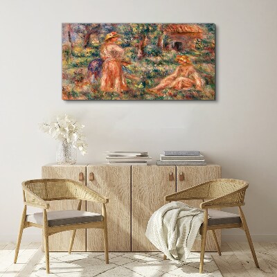 Tablou canvas După-amiaza de vară în grădină