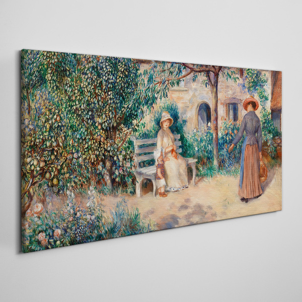 Tablou canvas După-amiaza de vară în grădină