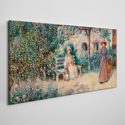 Tablou canvas După-amiaza de vară în grădină