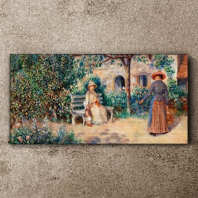 Tablou canvas După-amiaza de vară în grădină
