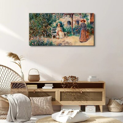 Tablou canvas După-amiaza de vară în grădină