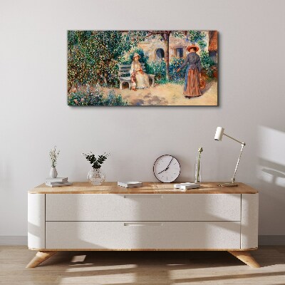 Tablou canvas După-amiaza de vară în grădină