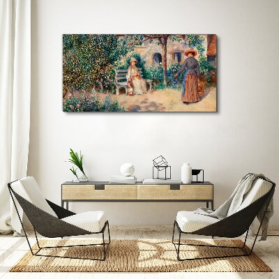 Tablou canvas După-amiaza de vară în grădină