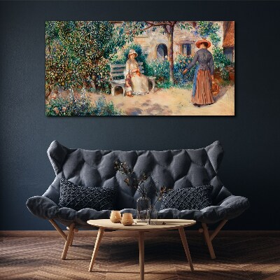 Tablou canvas După-amiaza de vară în grădină