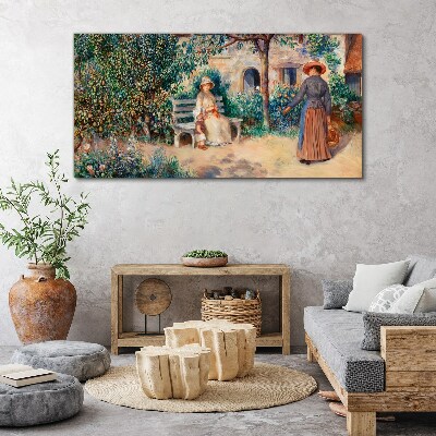Tablou canvas După-amiaza de vară în grădină
