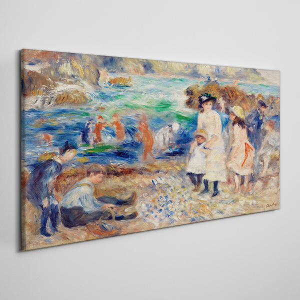 Tablou canvas După-amiază de vară la malul mării