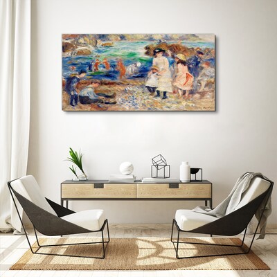 Tablou canvas După-amiază de vară la malul mării