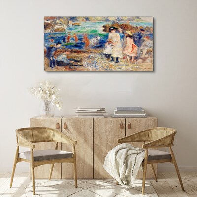 Tablou canvas După-amiază de vară la malul mării