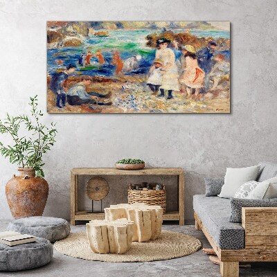 Tablou canvas După-amiază de vară la malul mării