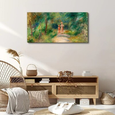 Tablou canvas O plimbare in verde