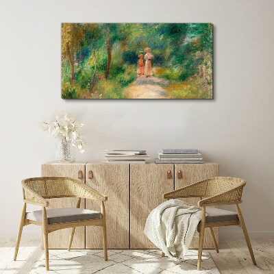 Tablou canvas O plimbare in verde