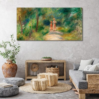 Tablou canvas O plimbare in verde