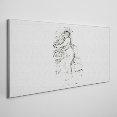Tablou canvas Figura în mișcare