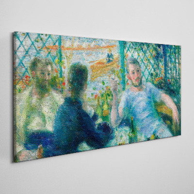 Tablou canvas Întâlnire la fereastră