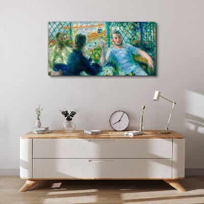 Tablou canvas Întâlnire la fereastră