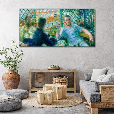Tablou canvas Întâlnire la fereastră