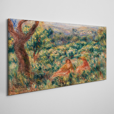Tablou canvas După-amiaza de vară în grădină