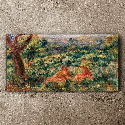 Tablou canvas După-amiaza de vară în grădină