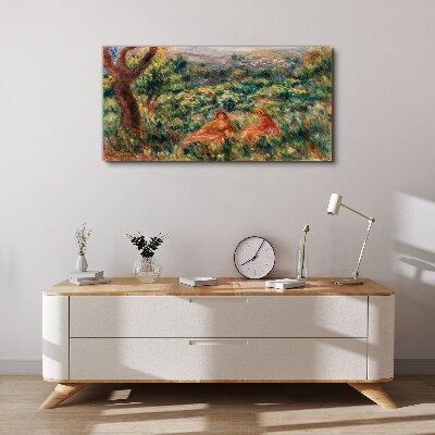 Tablou canvas După-amiaza de vară în grădină