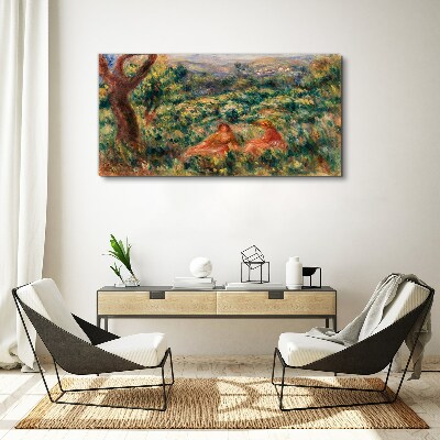 Tablou canvas După-amiaza de vară în grădină