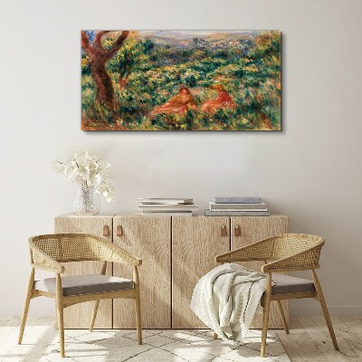 Tablou canvas După-amiaza de vară în grădină
