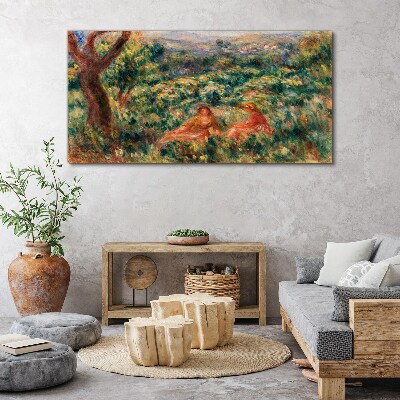 Tablou canvas După-amiaza de vară în grădină