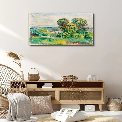 Tablou canvas Peisaj verde cu copaci