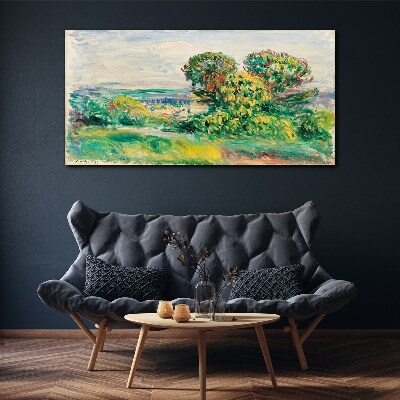 Tablou canvas Peisaj abstract de pădure