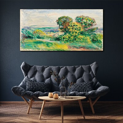 Tablou canvas Peisaj verde cu copaci
