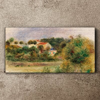 Tablou canvas Peisaj idilic cu o casă