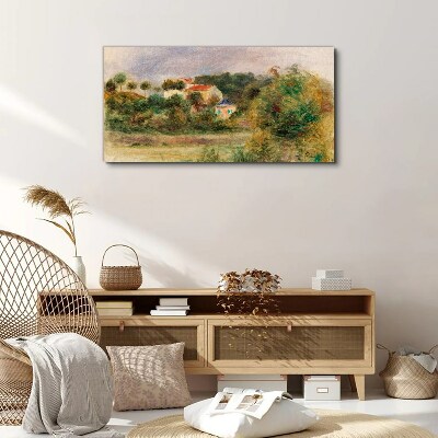 Tablou canvas Peisaj idilic cu o casă