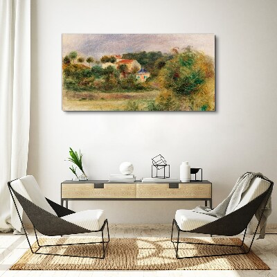 Tablou canvas Peisaj idilic cu o casă