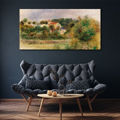 Tablou canvas Peisaj idilic cu o casă