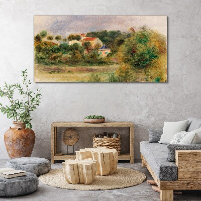 Tablou canvas Peisaj idilic cu o casă