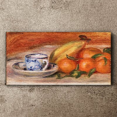 Tablou canvas Masa cu fructe cu o cana