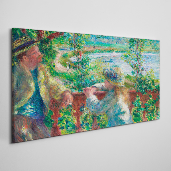 Tablou canvas După-amiază de vară pe râu