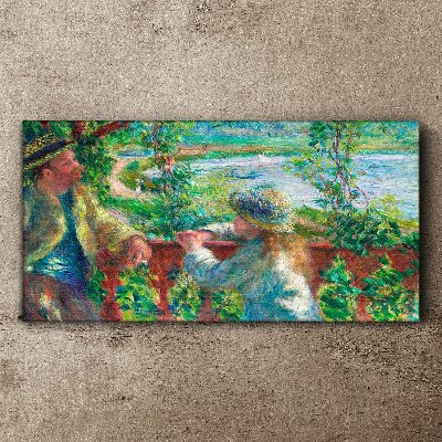 Tablou canvas După-amiază de vară pe râu