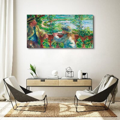 Tablou canvas După-amiază de vară pe râu