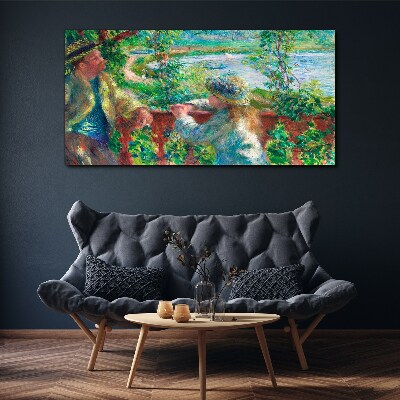 Tablou canvas După-amiază de vară pe râu