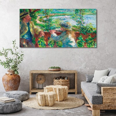 Tablou canvas După-amiază de vară pe râu