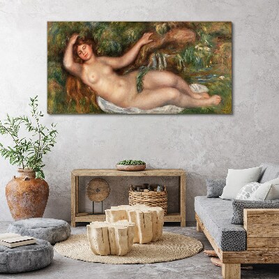 Tablou canvas Scăldat în pârâu