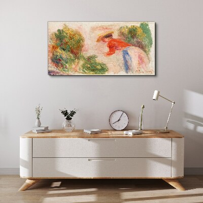 Tablou canvas Lucrând în grădină