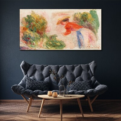 Tablou canvas Lucrând în grădină
