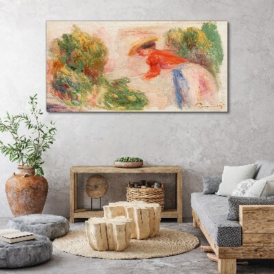 Tablou canvas Lucrând în grădină