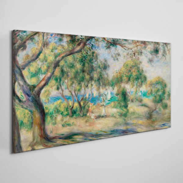 Tablou canvas Peisaj de vară lângă apă