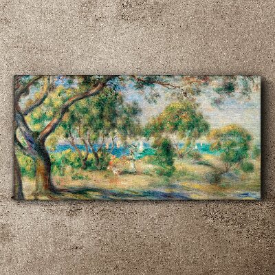 Tablou canvas Peisaj de vară lângă apă